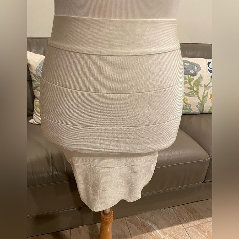 BEBE Bandage Bodycon Mini Skirt